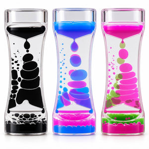 Liquid Motion Timer – Oil Hourglass Sensory Desk Toy for Calm & Focus - Fun Learning Store