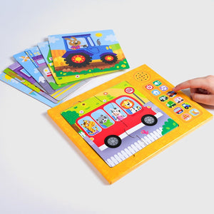 Listen to the Sounds Series – Cars & Vehicles Puzzle Adventure! - Fun Learning Store