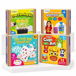 Little Artist DIY Kit: The Ultimate 4-in-1 Mega Craft Bundle for Creative Kids - Fun Learning Store