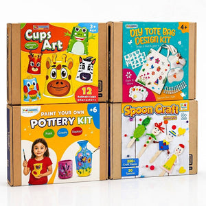 Little Artist DIY Kit: The Ultimate 4-in-1 Mega Craft Bundle for Creative Kids - Fun Learning Store