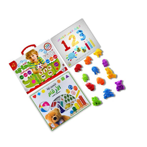 Little Learners: First Numbers & Animals – 5 - in - 1 Educational Play Set for Toddlers - Fun Learning Store