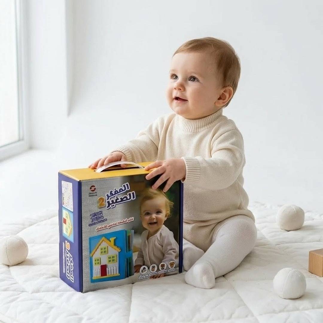Little Thinker 2: Interactive Sensory and Cognitive Book for Boys |+3 Years - Fun Learning Store