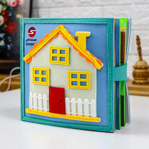 Little Thinker 2: Interactive Sensory and Cognitive Book for Boys |+3 Years - Fun Learning Store