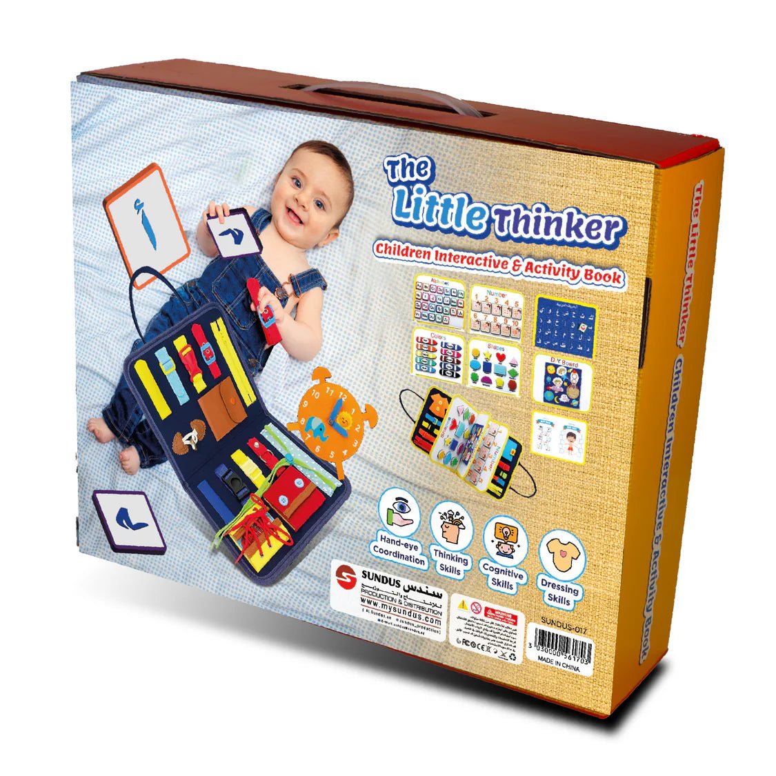 Little Thinker Interactive Activity Book: Fun Learning Tool for Kids |+3 Years - Fun Learning Store