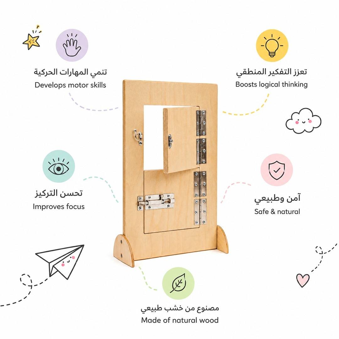 Lock Board 2: Unlocking Potential through Play! - Fun Learning Store