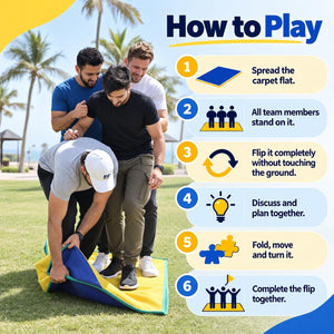 Magic Carpet – Teamwork, Planning & Creative Problem-Solving Challenge - Fun Learning Store