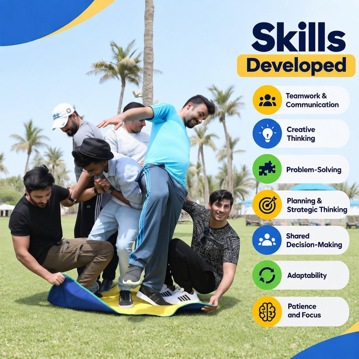 Magic Carpet – Teamwork, Planning & Creative Problem-Solving Challenge - Fun Learning Store
