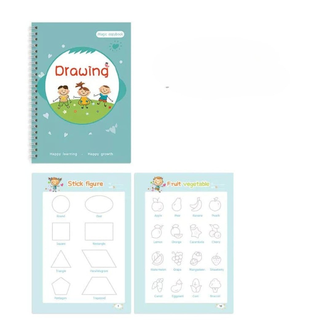 Magic Copybook – The Fun Way for Kids to Learn Writing & Math! - Fun Learning Store