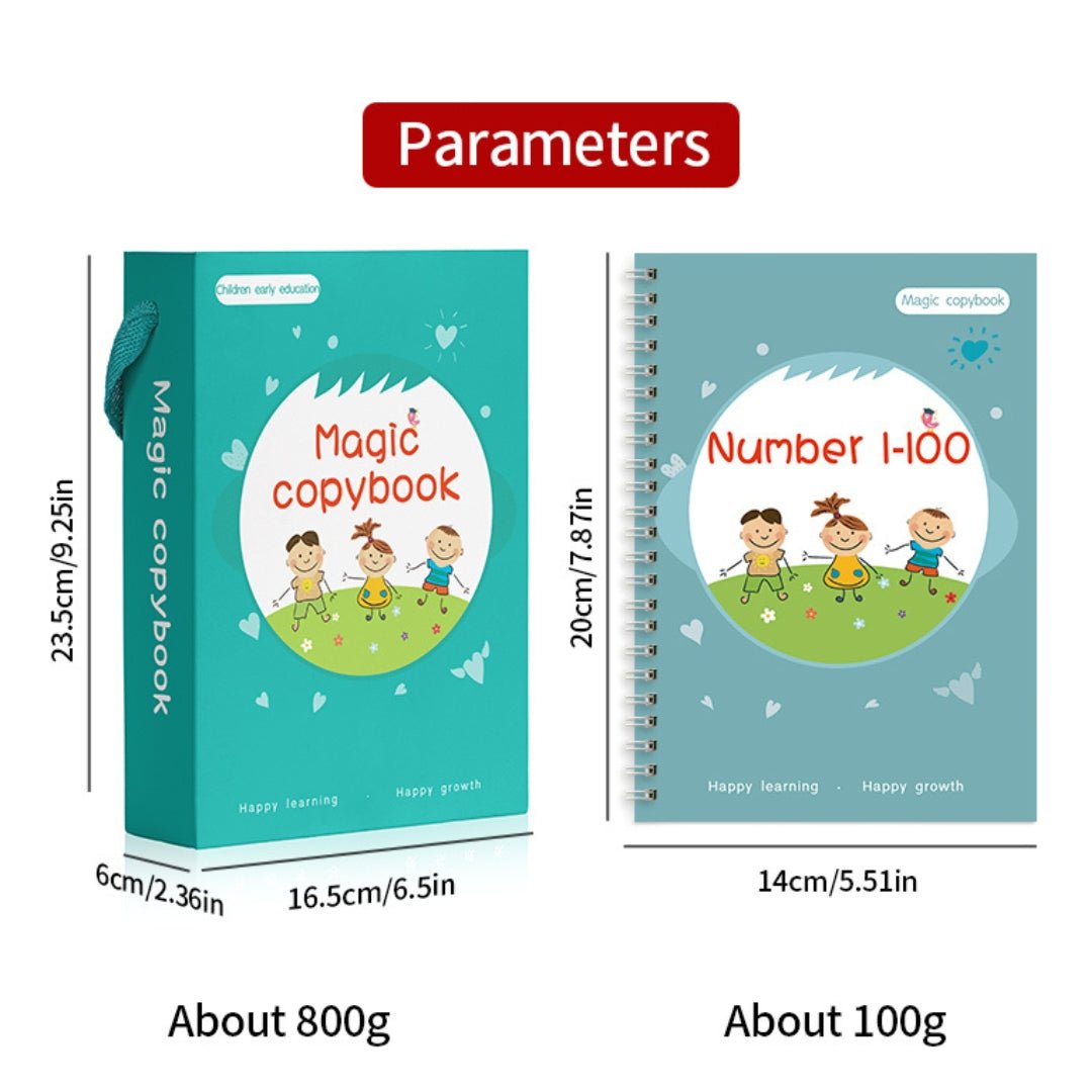 Magic Copybook – The Fun Way for Kids to Learn Writing & Math! - Fun Learning Store