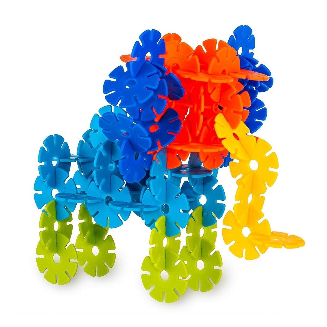 Magic Toys Snowflake Building Blocks – 150 - Piece Creative STEM Toy for Kids - Fun Learning Store