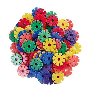 Magic Toys Snowflake Building Blocks – 150 - Piece Creative STEM Toy for Kids - Fun Learning Store