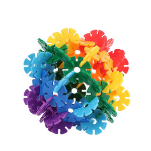 Magic Toys Snowflake Building Blocks – 150 - Piece Creative STEM Toy for Kids - Fun Learning Store