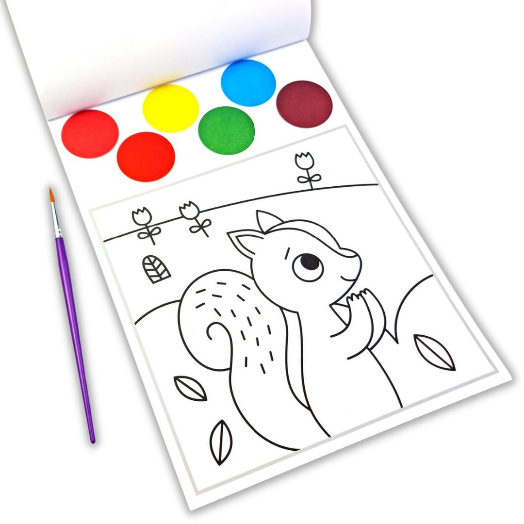 Magic Water Coloring - Coloring Book for Children 2 - Fun Learning Store