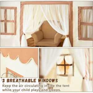 Magical Play Home Kids Tent – Indoor Playhouse - Cozy Indoor Castle for Toddlers & Kids! - Fun Learning Store