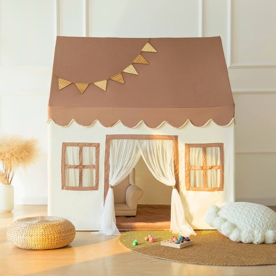 Magical Play Home Kids Tent – Indoor Playhouse - Cozy Indoor Castle for Toddlers & Kids! - Fun Learning Store