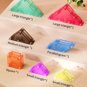 Magnetic 3D Tangram Magic Cube For Children's Early Education Puzzle | Magnetic DIY Puzzle Logical Thinking Training Toys - Fun Learning Store