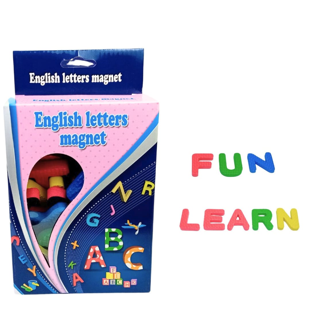 Magnetic Alphabet Learning Box for Kids | Compose Words and Sentences ...