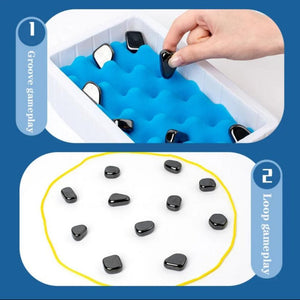 Magnetic Chess Game Board Magnetic Chess Set Games Magnet Board Game Magnetic Chess Set Family Board Games for Kids and Adults - Fun Learning Store