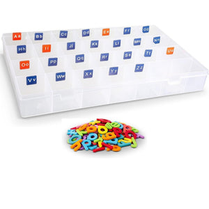 Magnetic Letters Board & Box for Kids: Fun Learning Tool for the Alphabet - Fun Learning Store