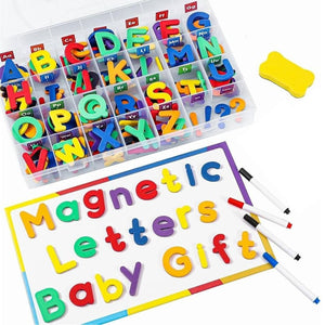 Magnetic Letters Board & Box for Kids: Fun Learning Tool for the Alphabet - Fun Learning Store