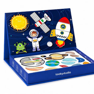 Magnetic Travel Play Box – Space Adventure Set - 3+ Years - Fun Learning Store