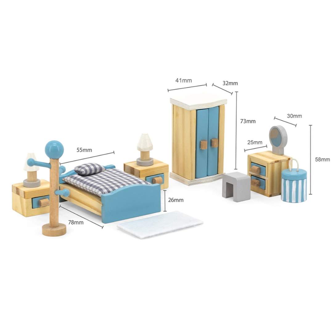 Main Bedroom Set: Create the Ultimate Cozy Retreat for Your Dolls - Fun Learning Store