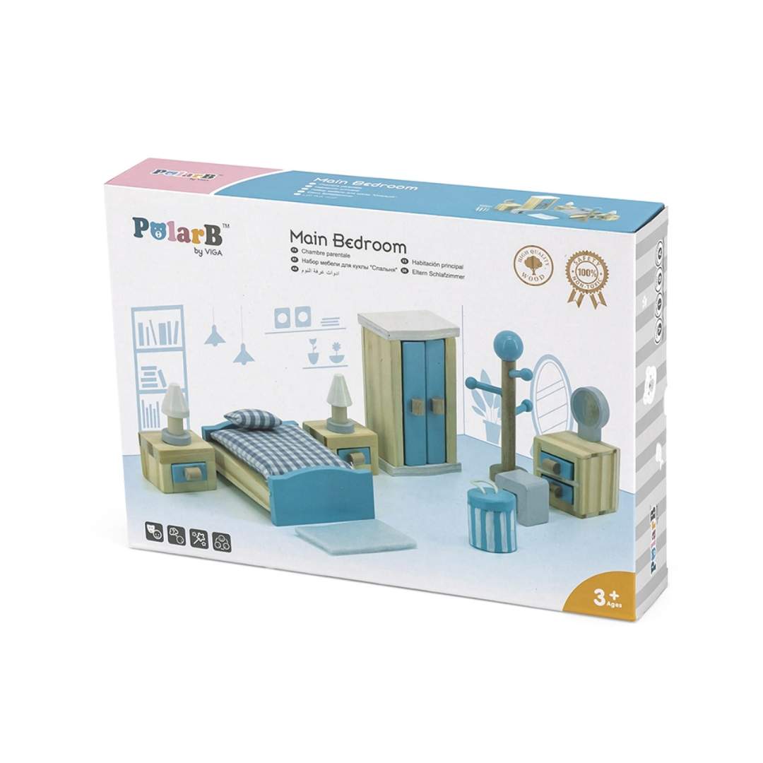 Main Bedroom Set: Create the Ultimate Cozy Retreat for Your Dolls - Fun Learning Store