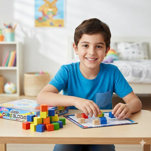 Master of Blocks: The Ultimate 100 - Piece Wooden Logic & Color Challenge! - Fun Learning Store