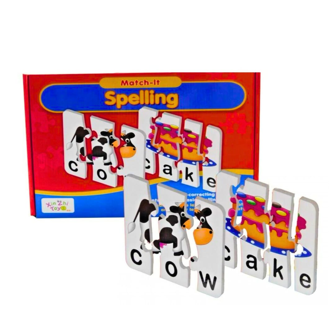 Match it | Spelling Game Puzzle For Young Learners | Match And Learn New Words - Fun Learning Store