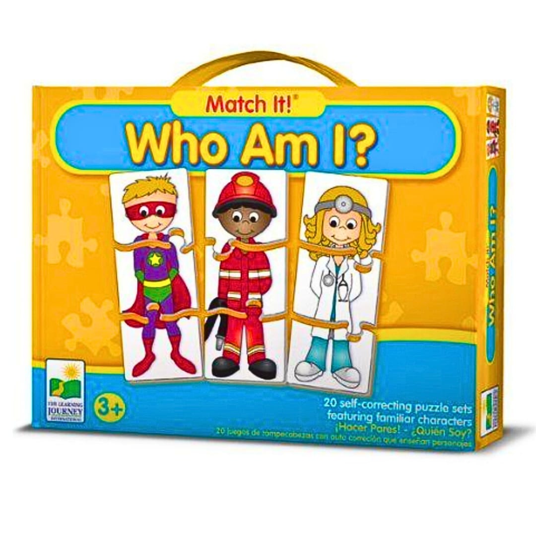 Match It! Who Am I ? 20 self - correcting puzzles all about diversity and differences - Fun Learning Store