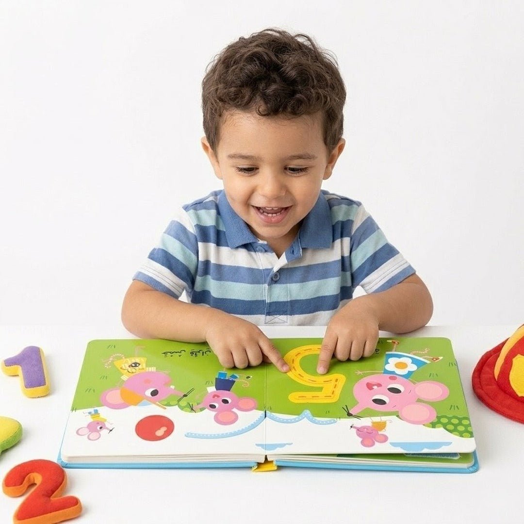 Match Touch and Follow the Tracks - Numbers - Fun Learning Store