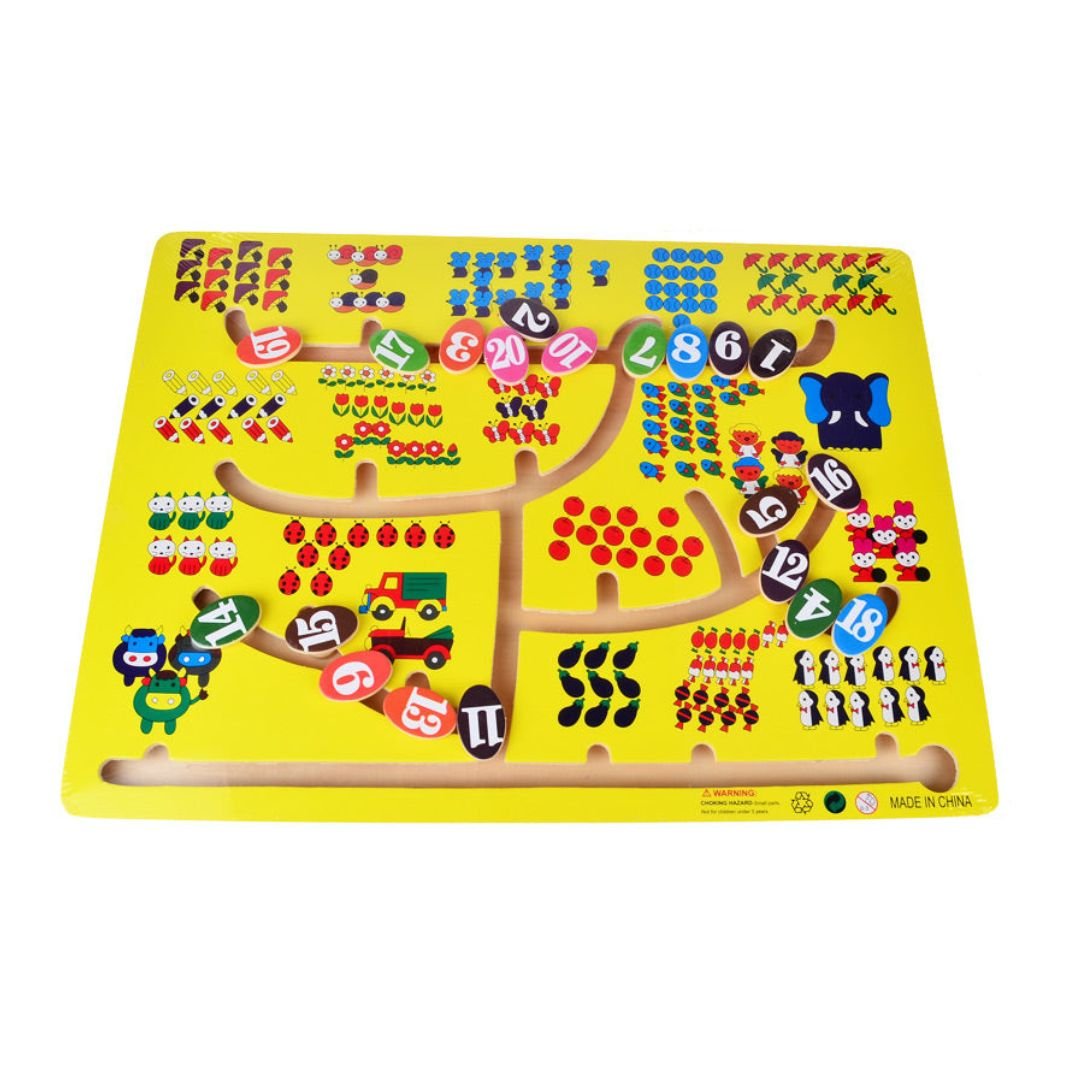 Math and Alphabet Matching Sliding Maze Board – A Fun & Educational Puzzle! - Fun Learning Store