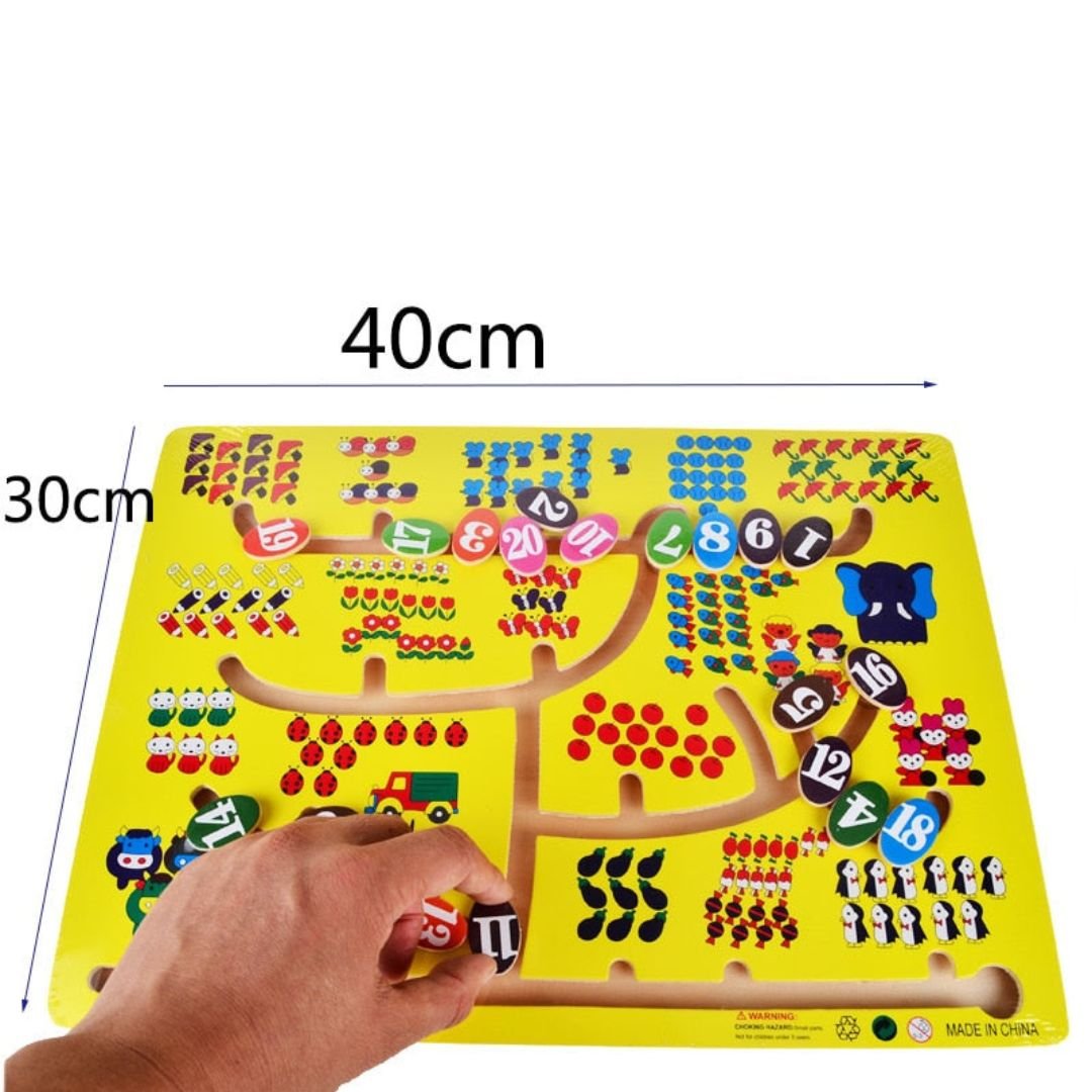 Math and Alphabet Matching Sliding Maze Board – A Fun & Educational Puzzle! - Fun Learning Store