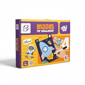 Mazes Game for Children | 25 Write & Wipe Cards - Fun Learning Store