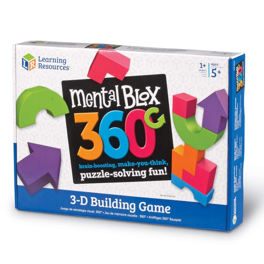 Mental Blox 360 3-D Building Game: Elevate Your Thinking to New Dimensions! - Fun Learning Store