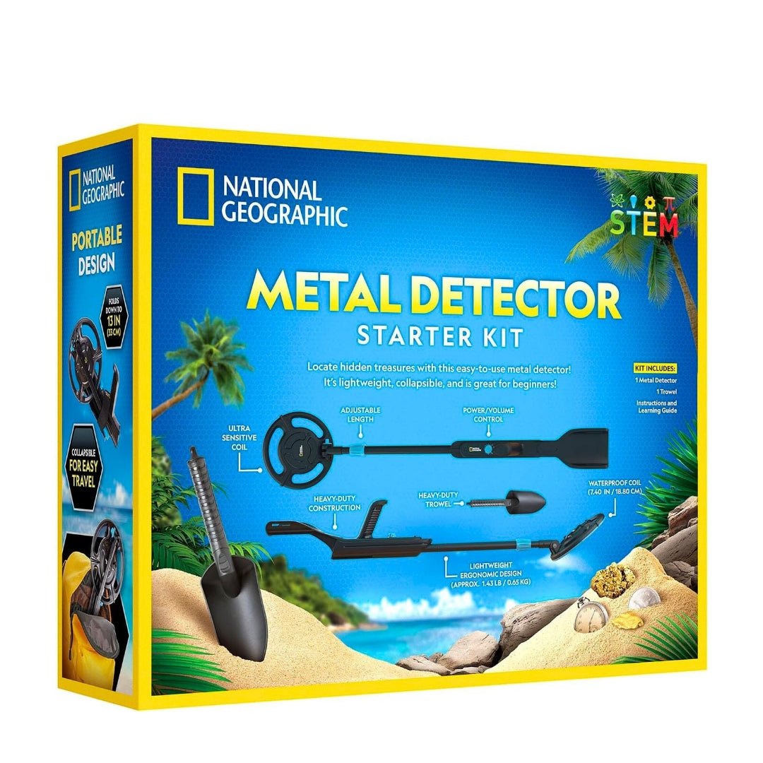 Metal Detector Starter Kit for Young Explorers - Treasure Hunt Begins Here - Fun Learning Store