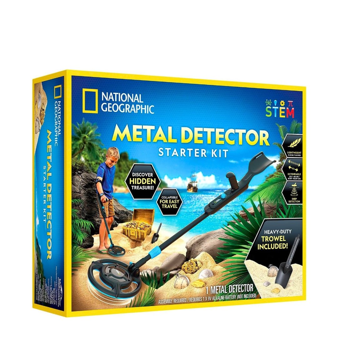Metal Detector Starter Kit for Young Explorers - Treasure Hunt Begins Here - Fun Learning Store