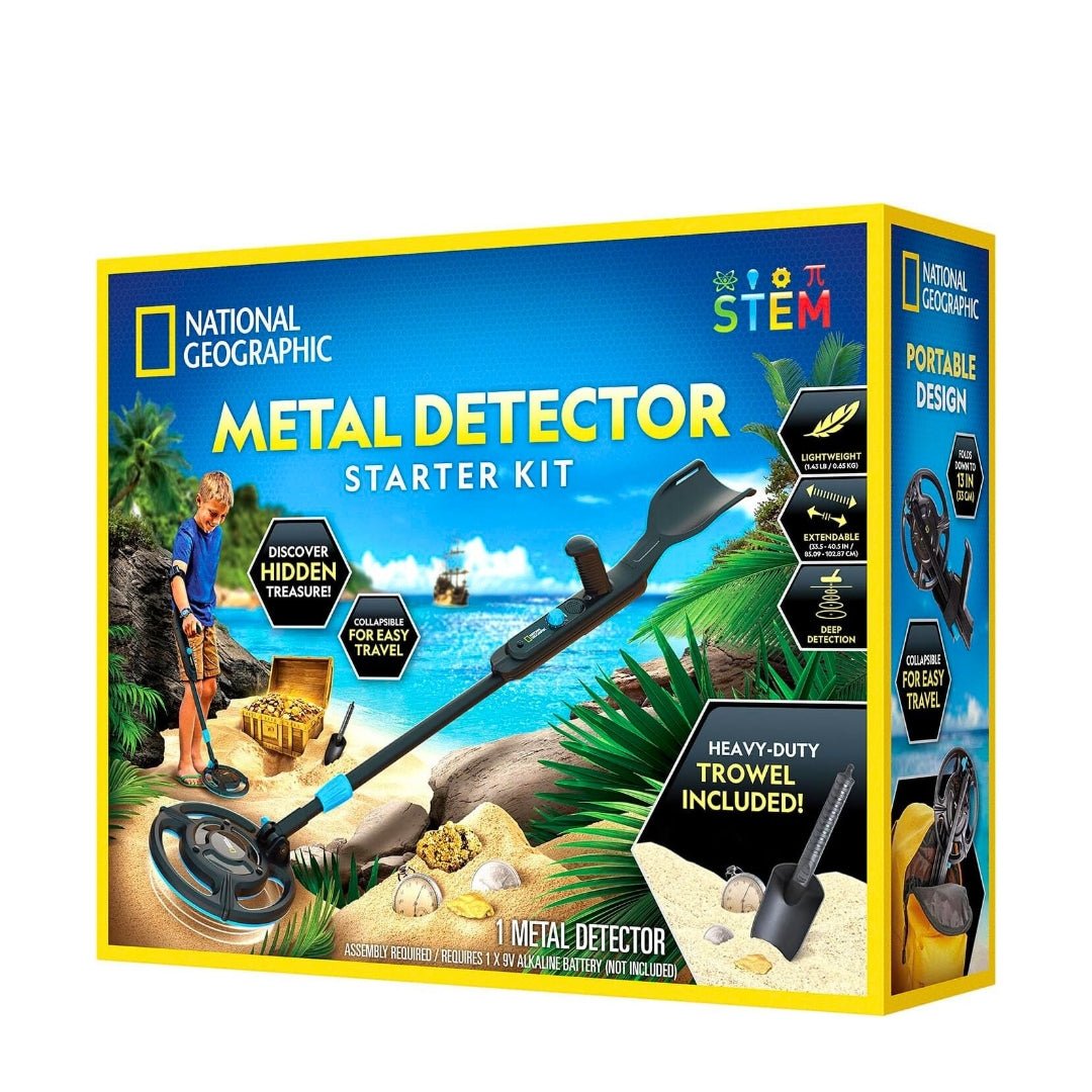 Metal Detector Starter Kit for Young Explorers - Treasure Hunt Begins Here - Fun Learning Store