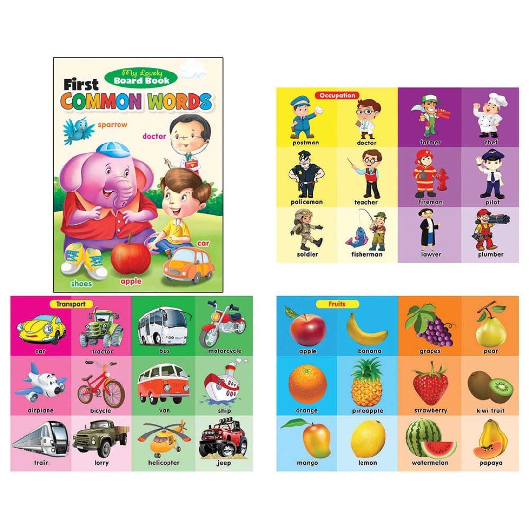 Mind To Mind My Lovely Board Book - Common Words - Fun Learning Store