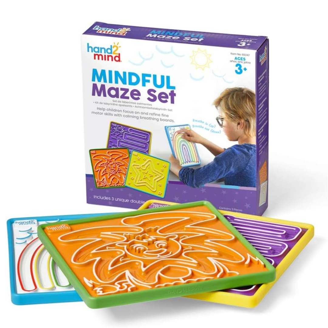 Mindful Maze Boards: Find Calm Through Guided Breathing - Fun Learning Store
