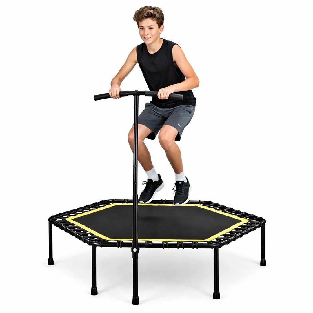 Mini Hex Trampoline: The Ultimate Home Fitness Powerhouse! - Fun Learning Store