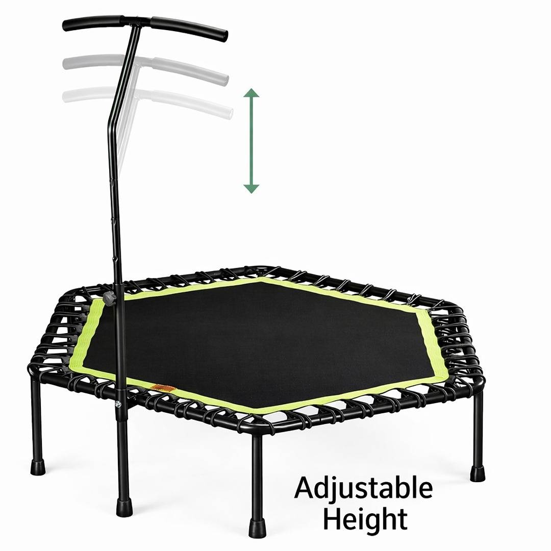 Mini Hex Trampoline: The Ultimate Home Fitness Powerhouse! - Fun Learning Store