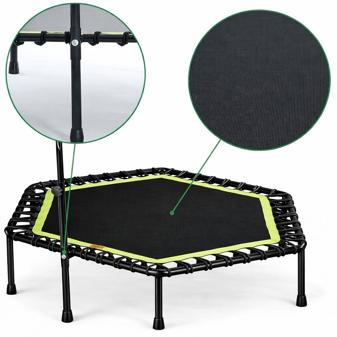 Mini Hex Trampoline: The Ultimate Home Fitness Powerhouse! - Fun Learning Store