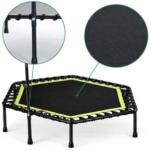 Mini Hex Trampoline: The Ultimate Home Fitness Powerhouse! - Fun Learning Store