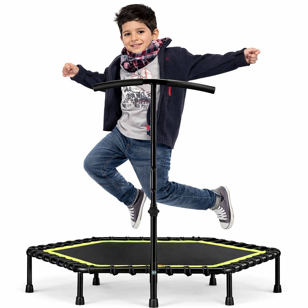 Mini Hex Trampoline: The Ultimate Home Fitness Powerhouse! - Fun Learning Store