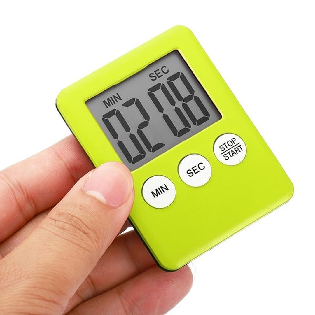 Mini Slim Electronic Countdown Timer With Alarm – Fun Learning Store