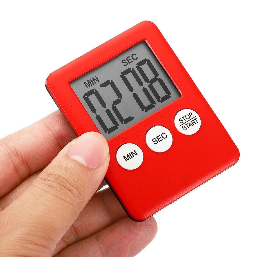 Mini Slim Electronic Countdown Timer With Alarm - Fun Learning Store