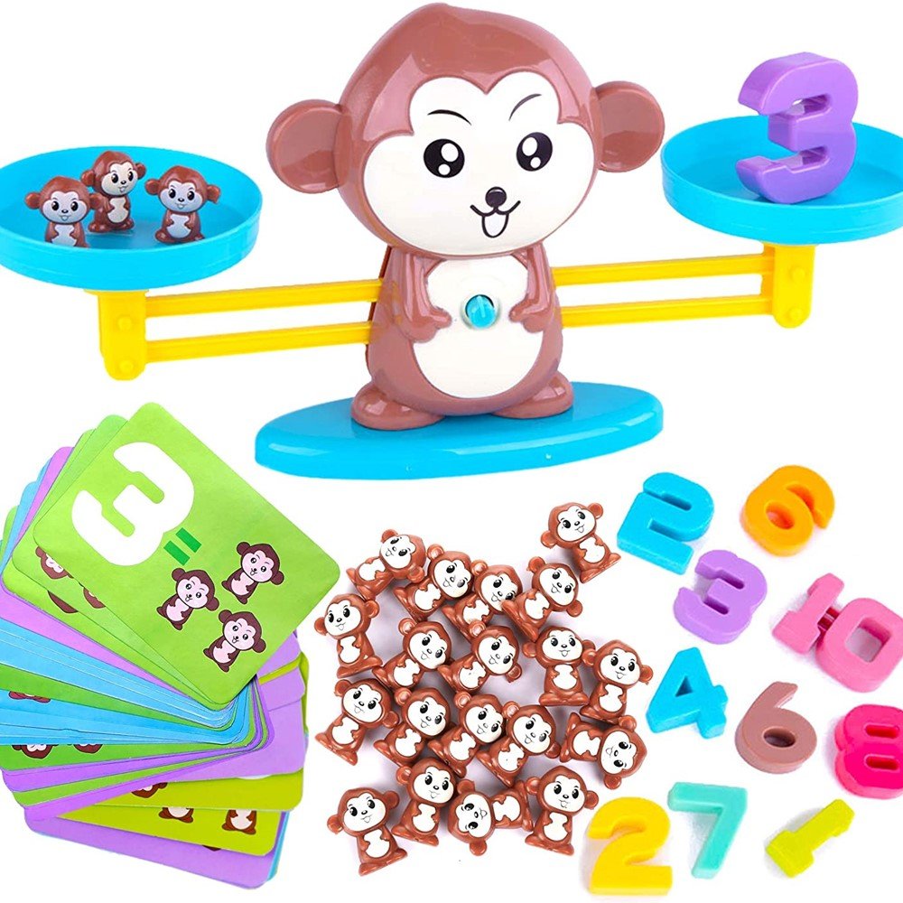 Monkey Balance Cool Math Game for Kids - Fun Learning Store