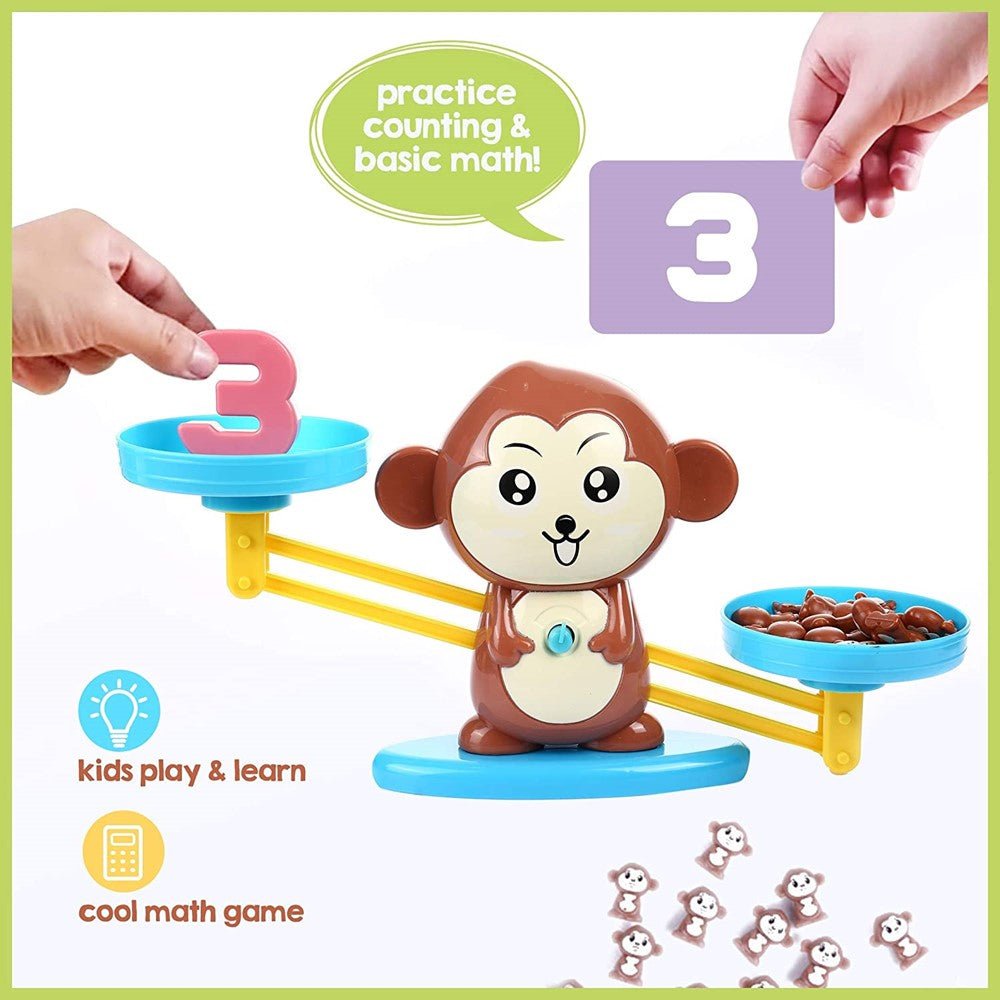 Monkey Balance Cool Math Game for Kids - Fun Learning Store