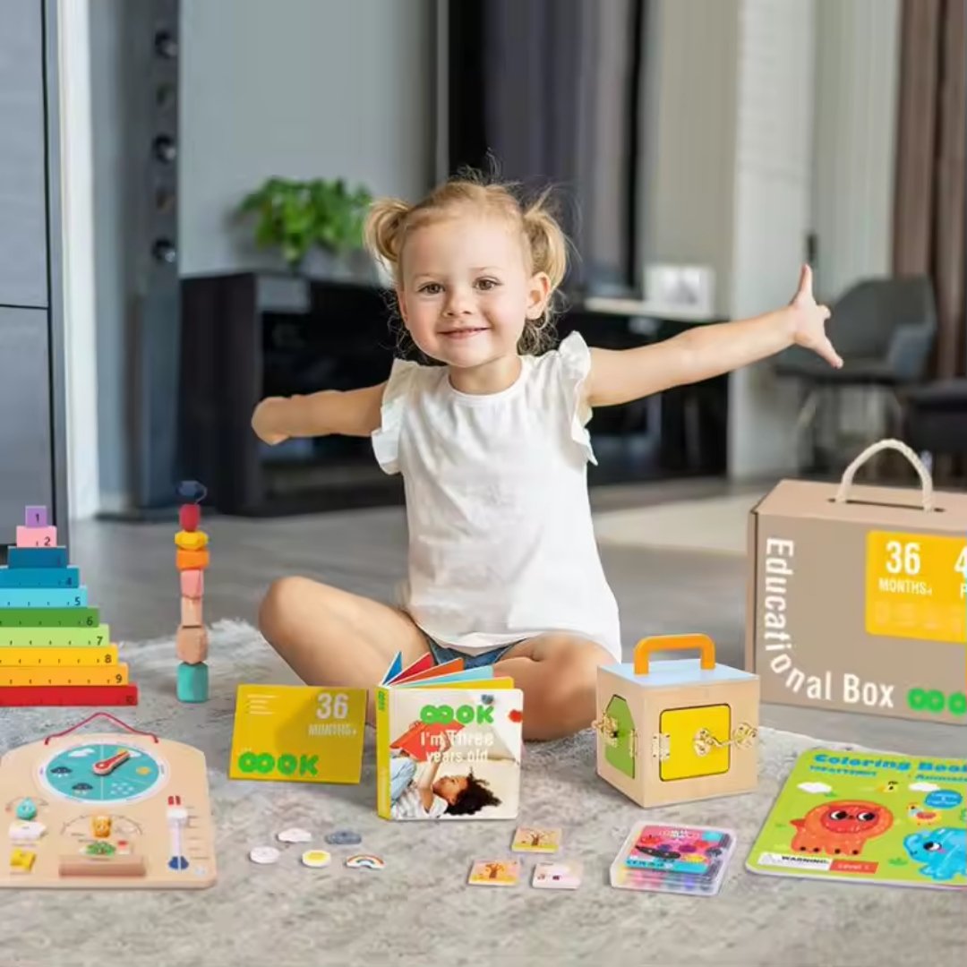 Montessori Baby Toys: Early Learning Educational Set for Toddlers, Age 36 Months, Perfect Gifts - Fun Learning Store